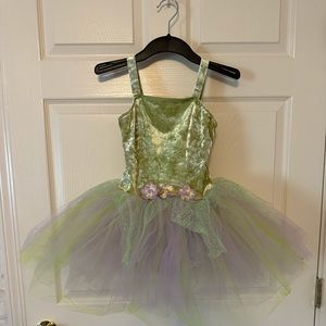 Tinker bell dance costume sz L child
